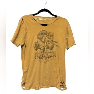Bandwagon Miranda Lambert Junk Gypsy Shirt Women’s Size: Large distressed